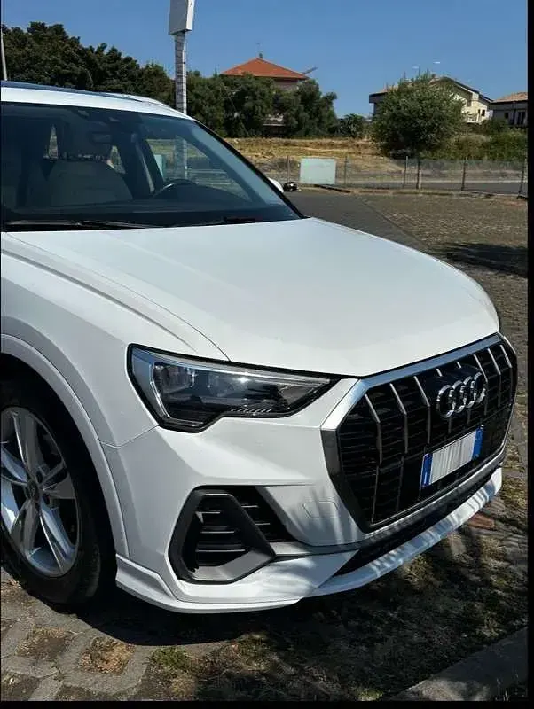 Usata Audi Q3 S-Line 190 CV (139 kW) 2019 Bianco SUV