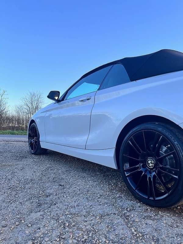 Usata BMW 218 Luxury Line 150 CV (110 kW) 2017 Bianco Cabrio