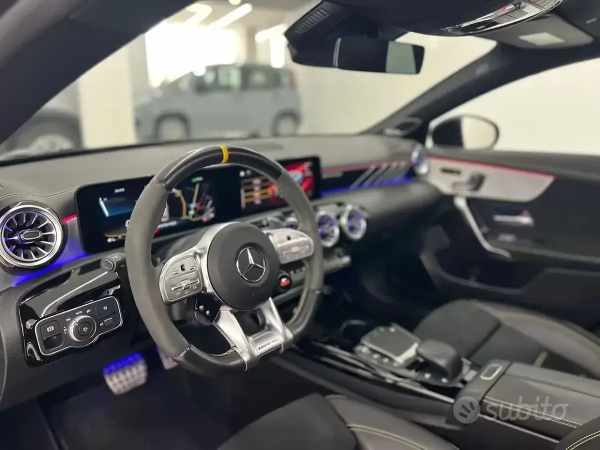 Usata Mercedes CLA45 AMG AMG 421 CV (309 kW) 2022 Nero Coupé