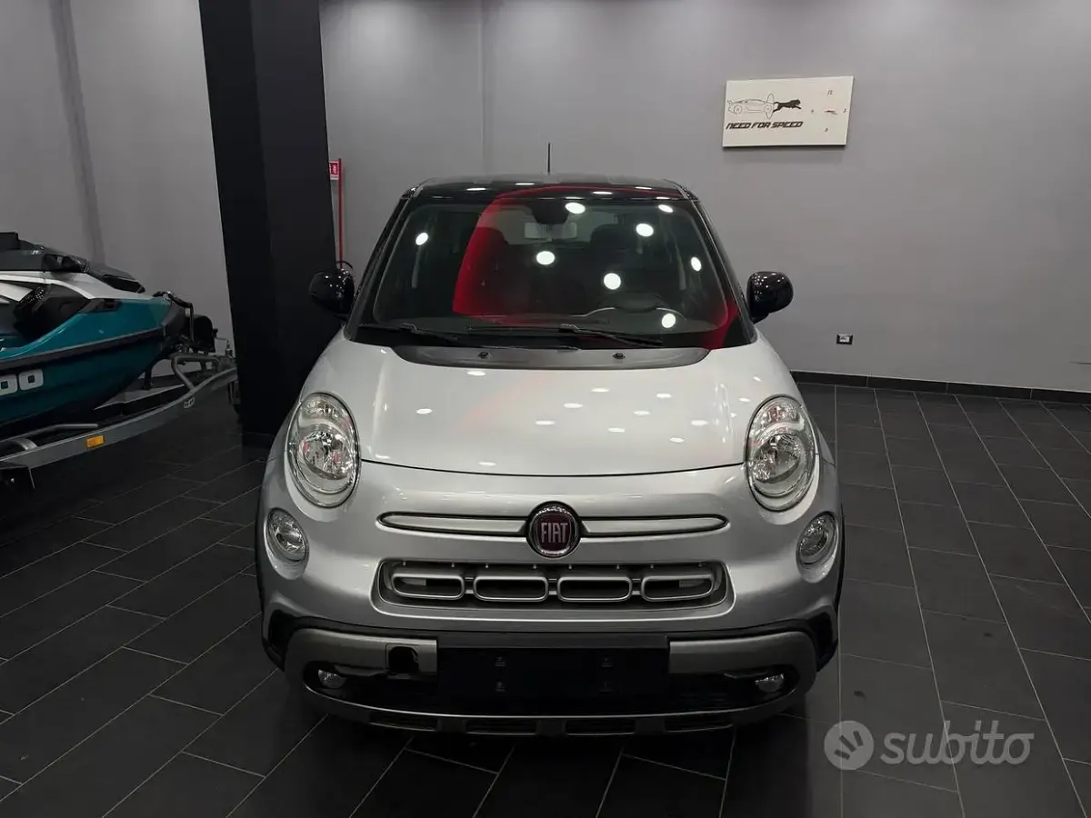 Usata Fiat 500L Cross 95 CV (69 kW) 2021 Grigio Monovolume