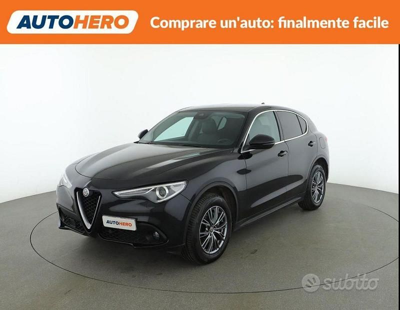 Usata Alfa Romeo Stelvio Super 210 CV (154 kW) 2018 Nero SUV