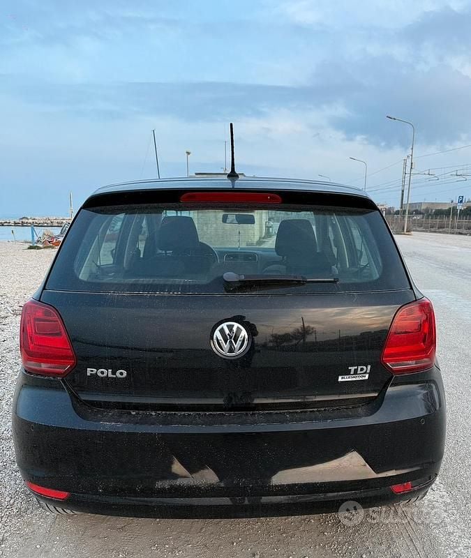 Usata VW Polo 75 CV (55 kW) 2016 Nero Berlina