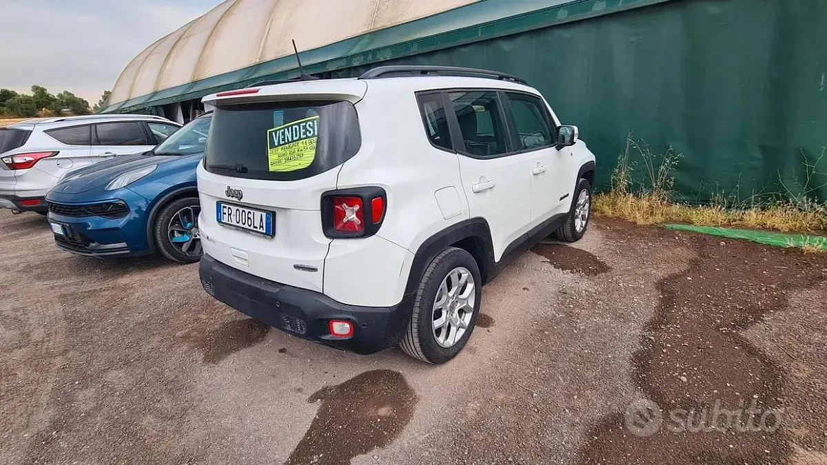 Usata Jeep Renegade 140 CV (102 kW) 2018 Bianco SUV