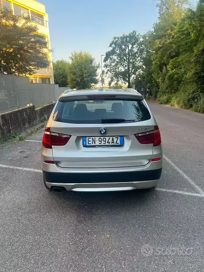 Usata BMW X3 184 CV (135 kW) 2012 Grigio SUV