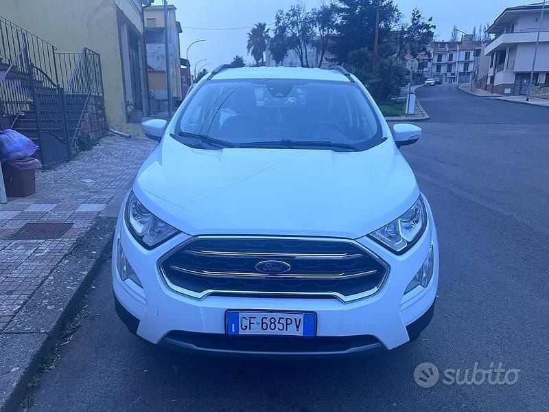 Usata Ford Ecosport Titanium 125 CV (91 kW) 2021 Bianco SUV
