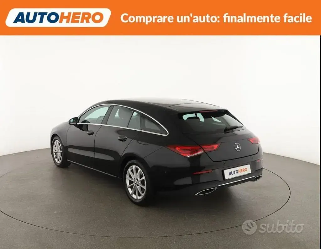 Usata Mercedes CLA180 136 CV (100 kW) 2020 Nero Berlina