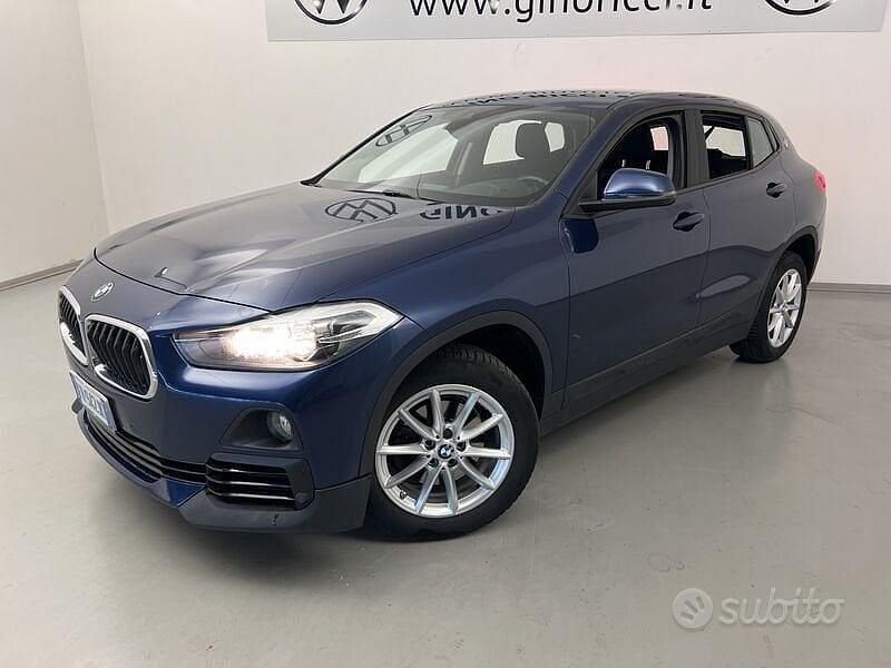 Usata BMW X2 Advantage 150 CV (110 kW) 2018 Blu SUV