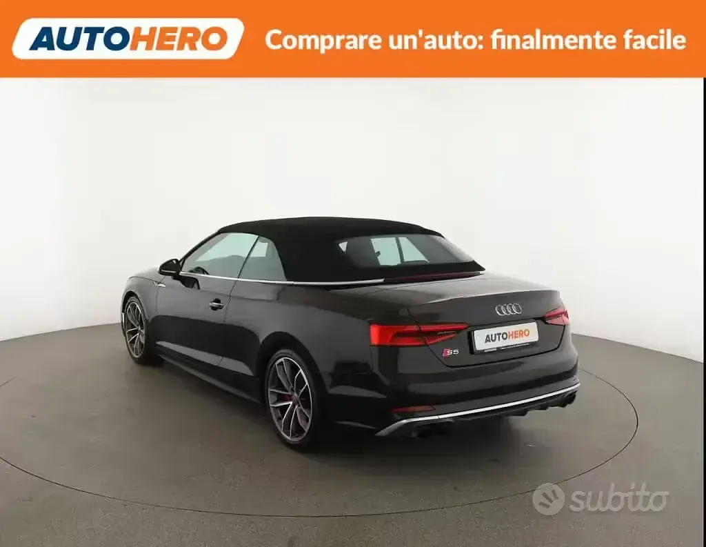 Usata Audi S5 Cabriolet Business 352 CV (258 kW) 2017 Nero Cabrio