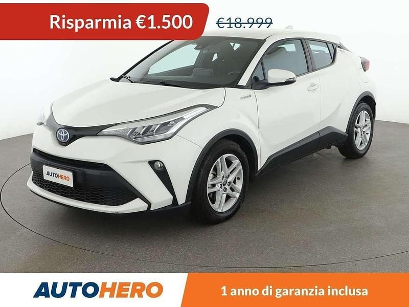 Bianco Usata 2020 Toyota C-HR Business Edition SUV | 17.499 € (Buon prezzo) - Immagine 1/3