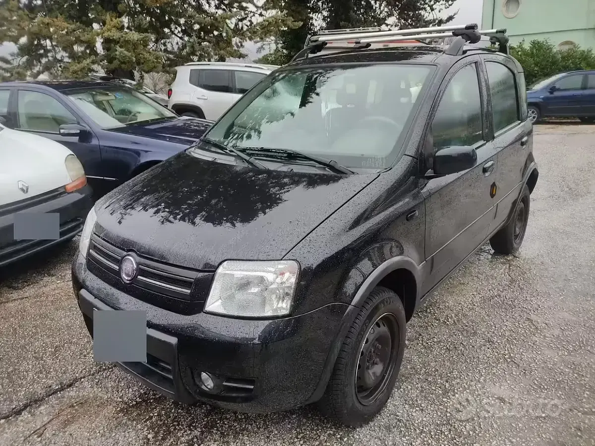 Usata Fiat Panda 4x4 Climbing 69 CV (50 kW) 2009 Nero Utilitaria