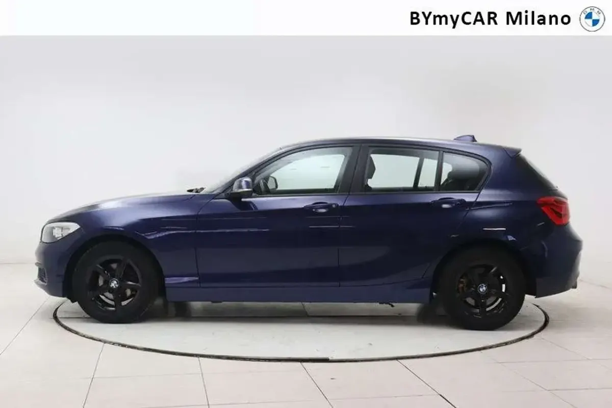 Usata BMW 116 116 CV (85 kW) 2017 Blu mediterraneo metallizzato Utilitaria