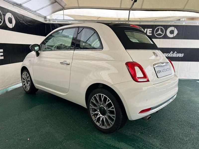 Usata Fiat 500C Lounge 85 CV (62 kW) 2019 Bianco Cabrio