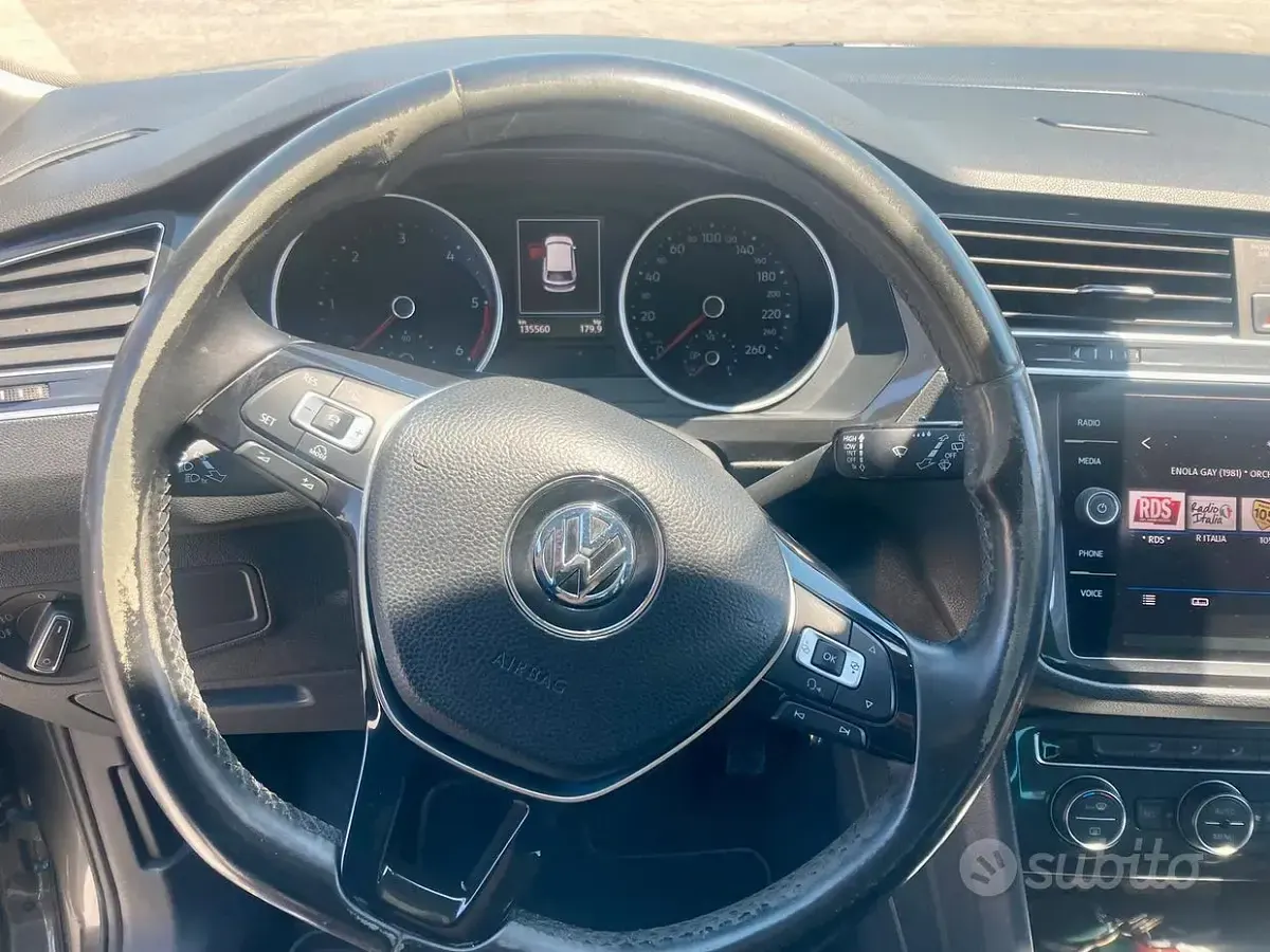 Usata VW Tiguan R-line 116 CV (85 kW) 2018 Grigio SUV