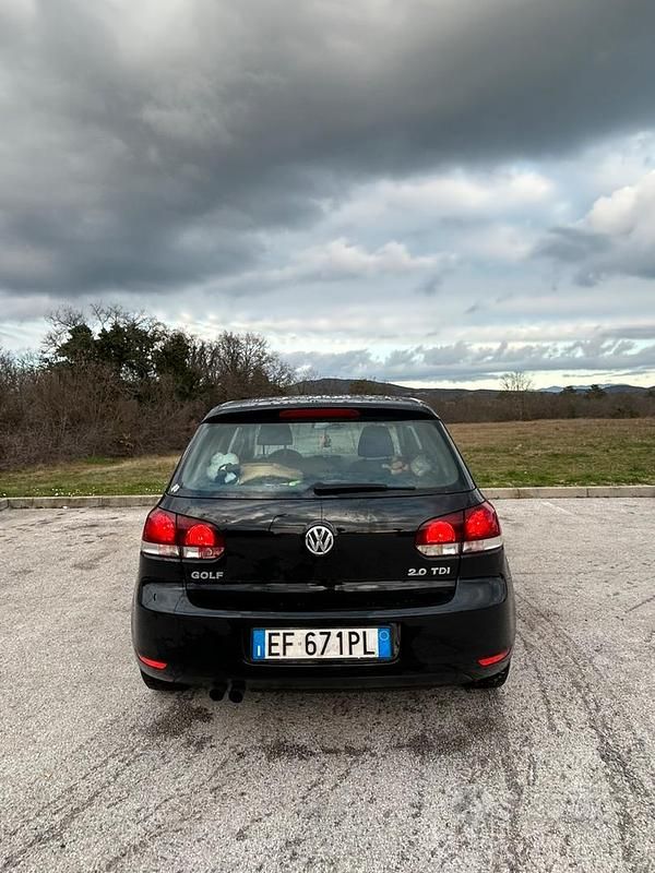Usata VW Golf VI 140 CV (102 kW) 2010 Nero Utilitaria