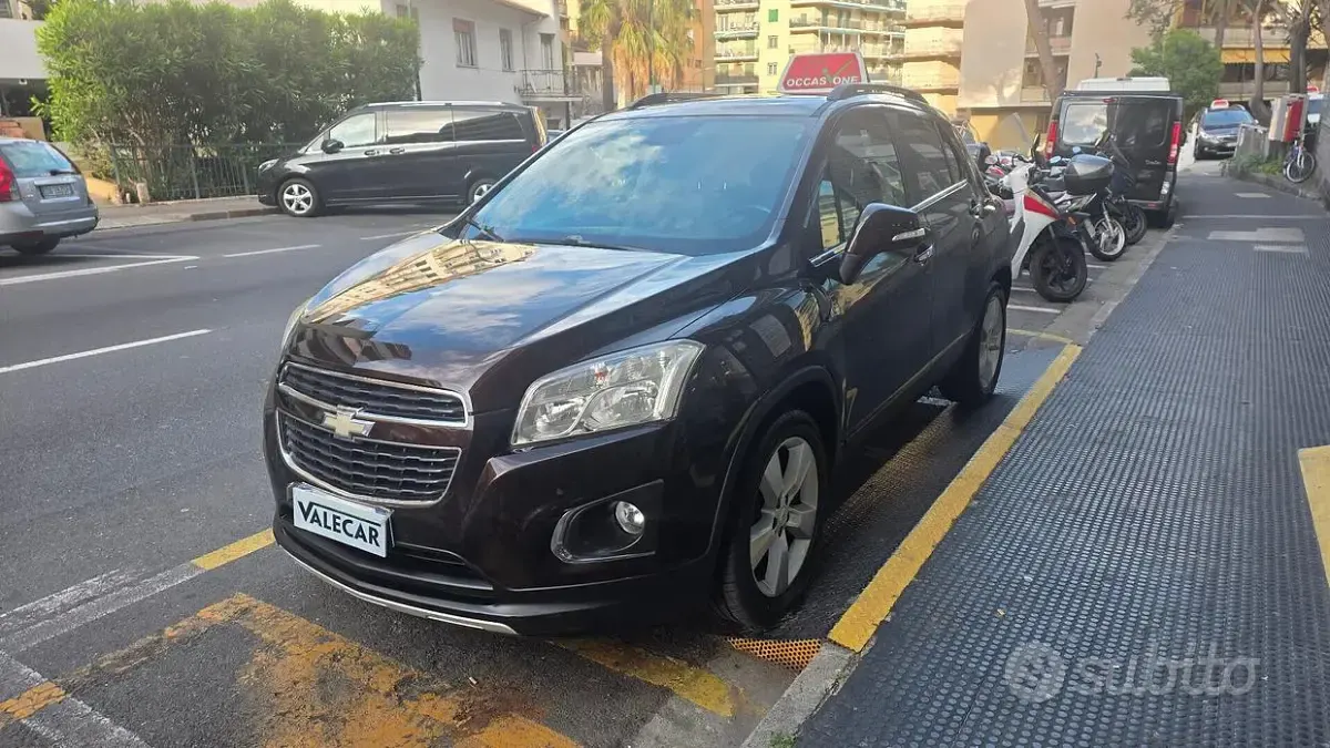 Usata Chevrolet Trax LT 131 CV (96 kW) 2014 Marrone SUV