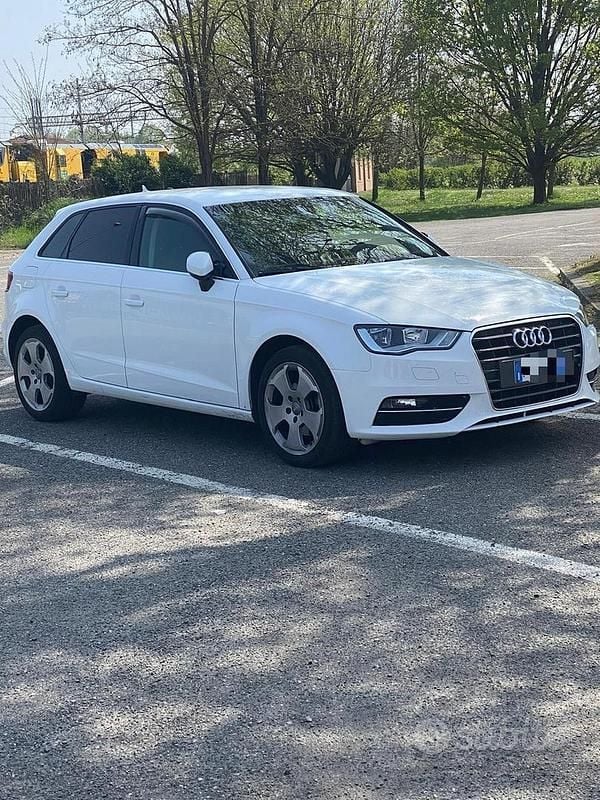 Usata Audi A3 105 CV (77 kW) 2016 Bianco Berlina