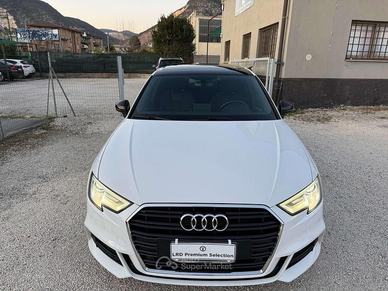 Usata Audi A3 Sport 184 CV (135 kW) 2017 Bianco Berlina