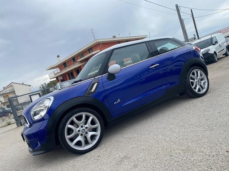 Usata Mini Cooper S Paceman 184 CV (135 kW) 2013 Blu SUV