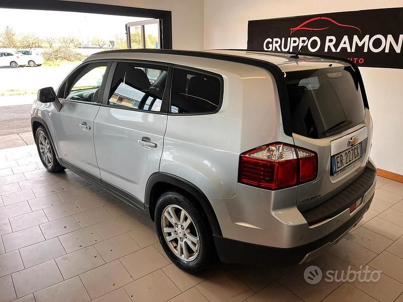 Usata Chevrolet Orlando LT 130 CV (95 kW) 2013 Grigio Monovolume