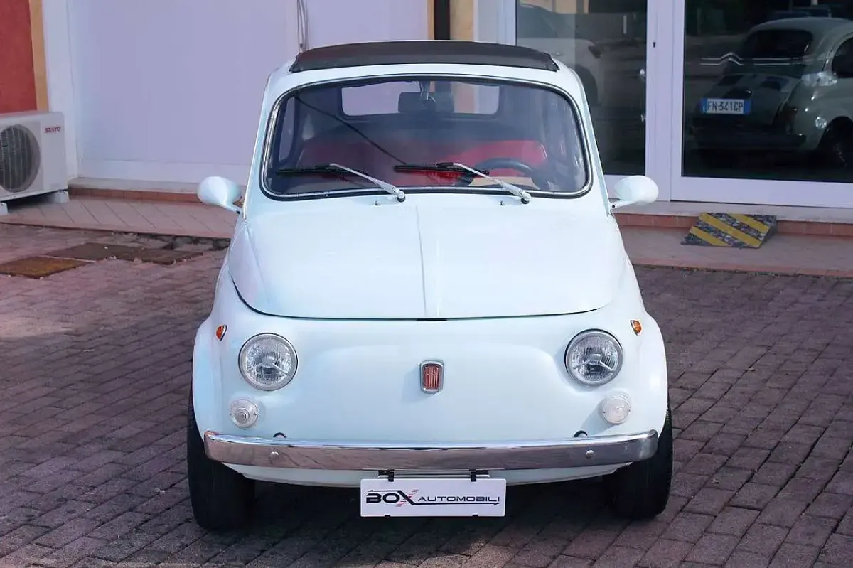 Usata Fiat 500 18 CV (13 kW) 1970 Blu/azzurro Utilitaria