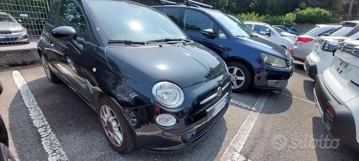 Usata Fiat 500 69 CV (50 kW) 2011 Nero Berlina