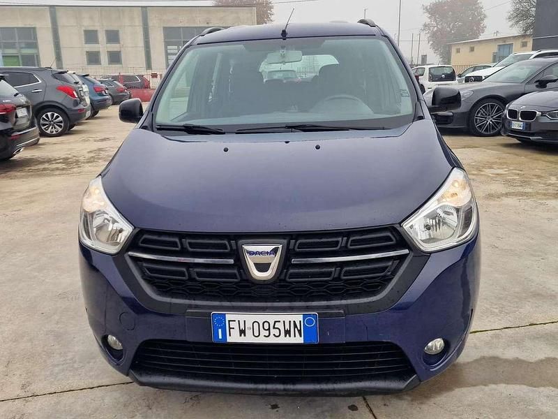 Blu/azzurro Usata 2019 Dacia Lodgy Comfort Monovolume | 10.900 € (Buon prezzo) - Immagine 1/4