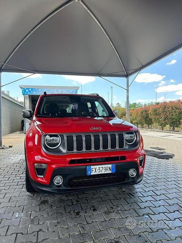 Usata Jeep Renegade 150 CV (110 kW) 2019 Rosso SUV