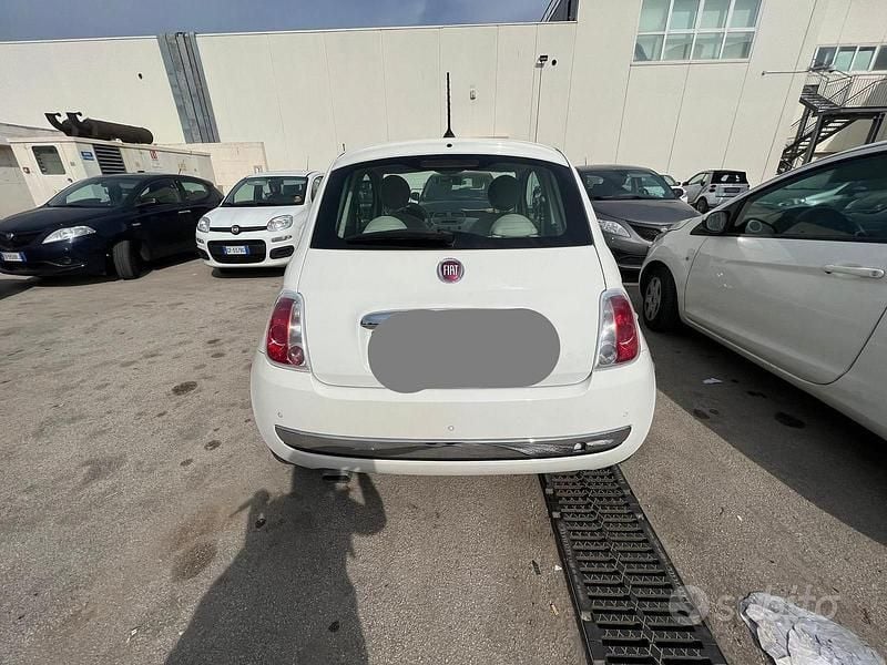 Usata Fiat 500 Lounge 95 CV (69 kW) 2016 Bianco Berlina
