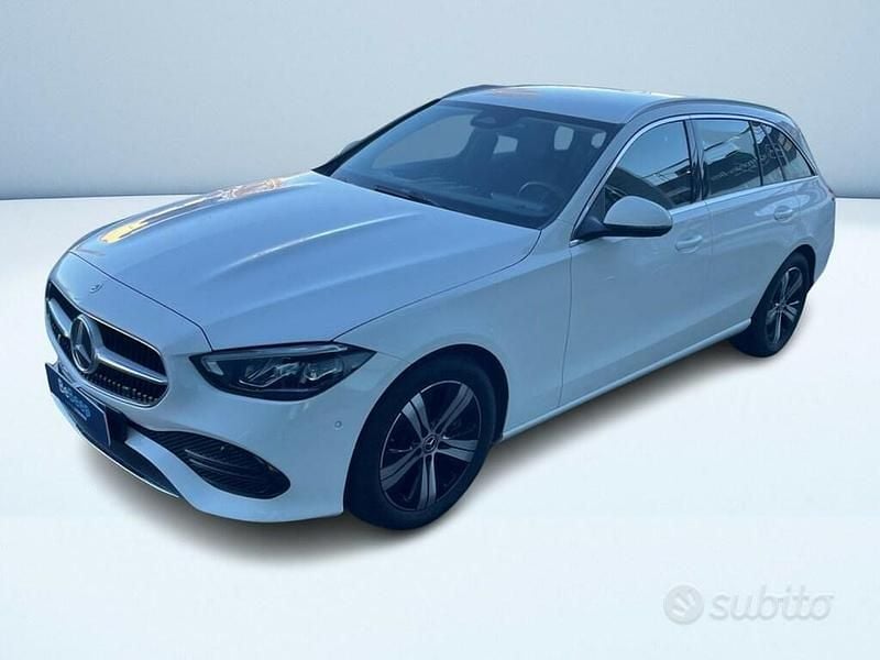 Usata Mercedes C200 Advanced 163 CV (119 kW) 2024 Bianco Station wagon