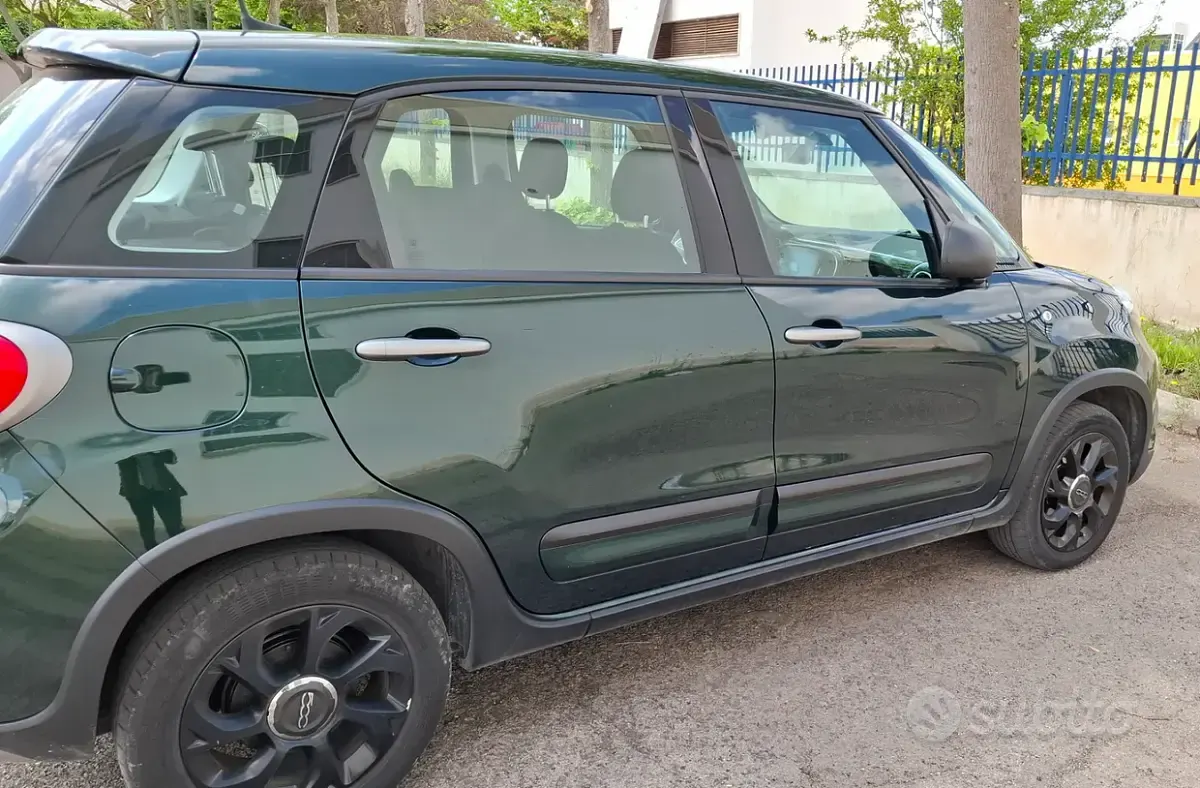 Usata Fiat 500L 95 CV (69 kW) 2019 Verde Monovolume