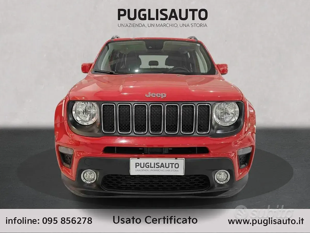 Usata Jeep Renegade Longitude 120 CV (88 kW) 2019 Rosso SUV