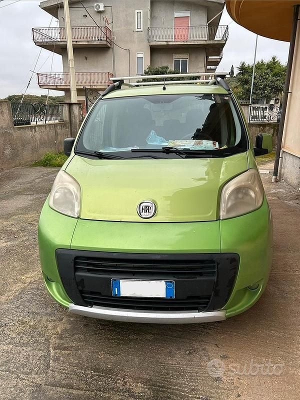Usata Fiat Qubo Trekking 95 CV (69 kW) 2011 Verde Monovolume
