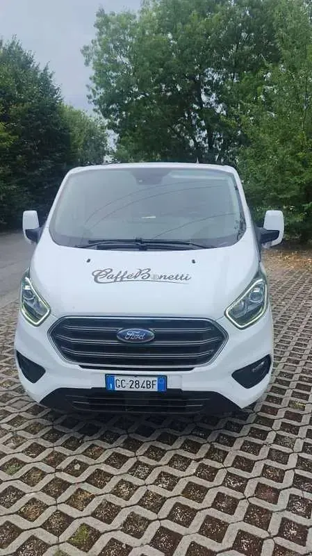 Usata Ford Transit Custom Titanium 211 CV (155 kW) 2020 Bianco Furgone