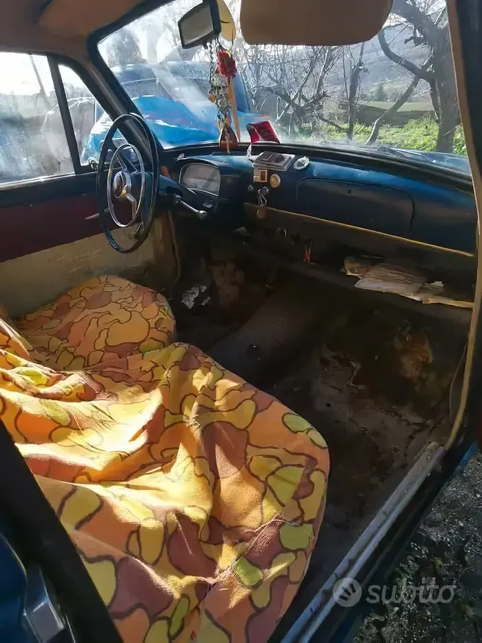 Usata Fiat 1100 1960 Blu Station wagon
