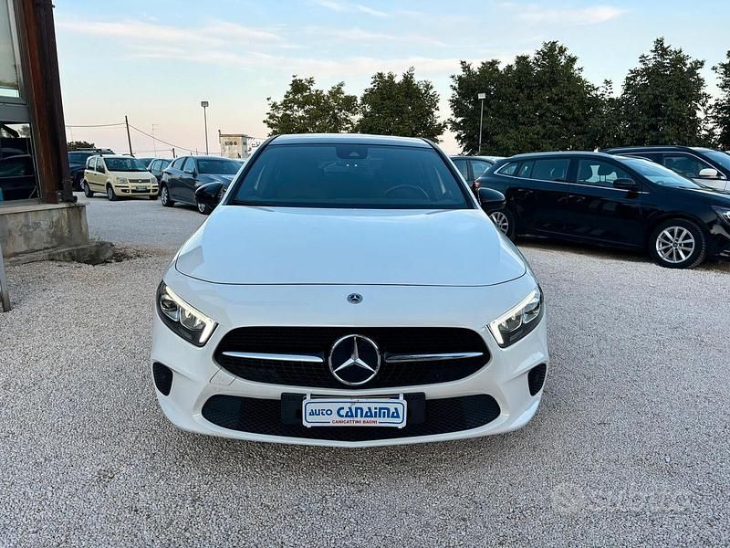 Usata Mercedes A180 Premium 115 CV (84 kW) 2021 Bianco Berlina