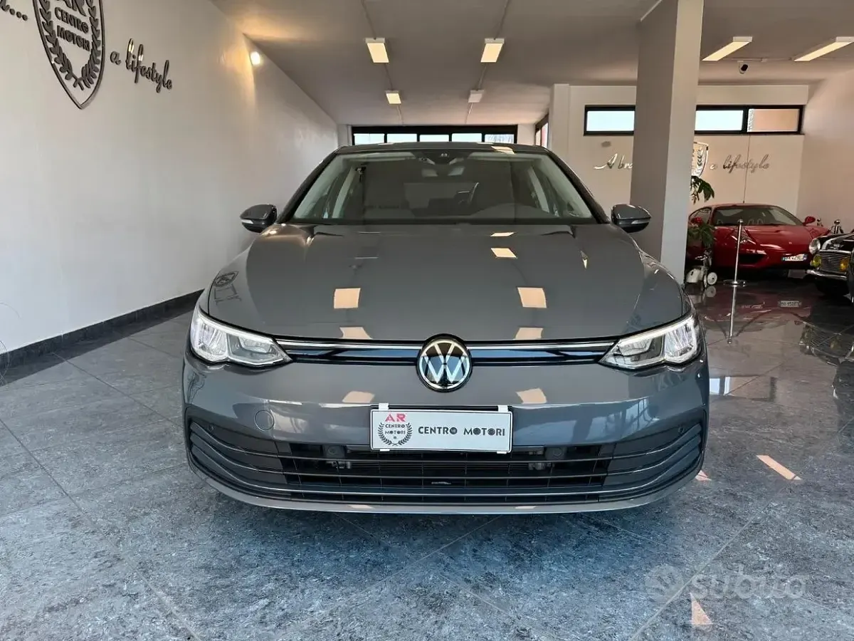 Usata VW Golf VIII Style 110 CV (80 kW) 2022 Grigio Berlina