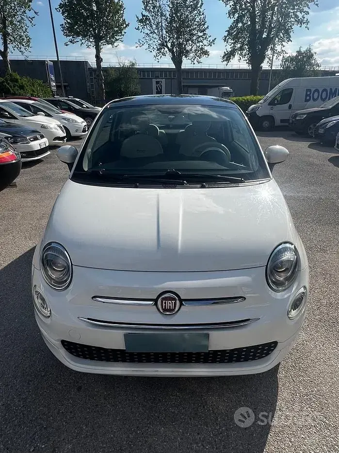 Usata Fiat 500 69 CV (50 kW) 2019 Bianco Utilitaria