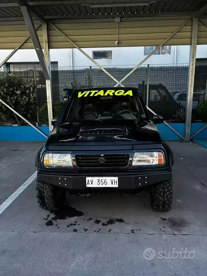 Brugt Suzuki Vitara 75 HK (55 kW) 1997 Sort SUV