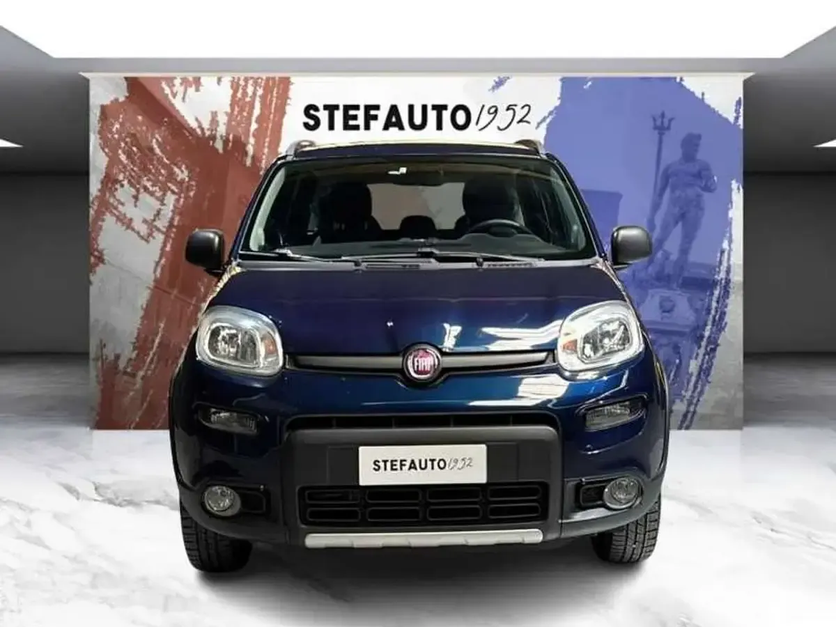 Usata Fiat Panda 4x4 S 95 CV (69 kW) 2017 Blu Utilitaria