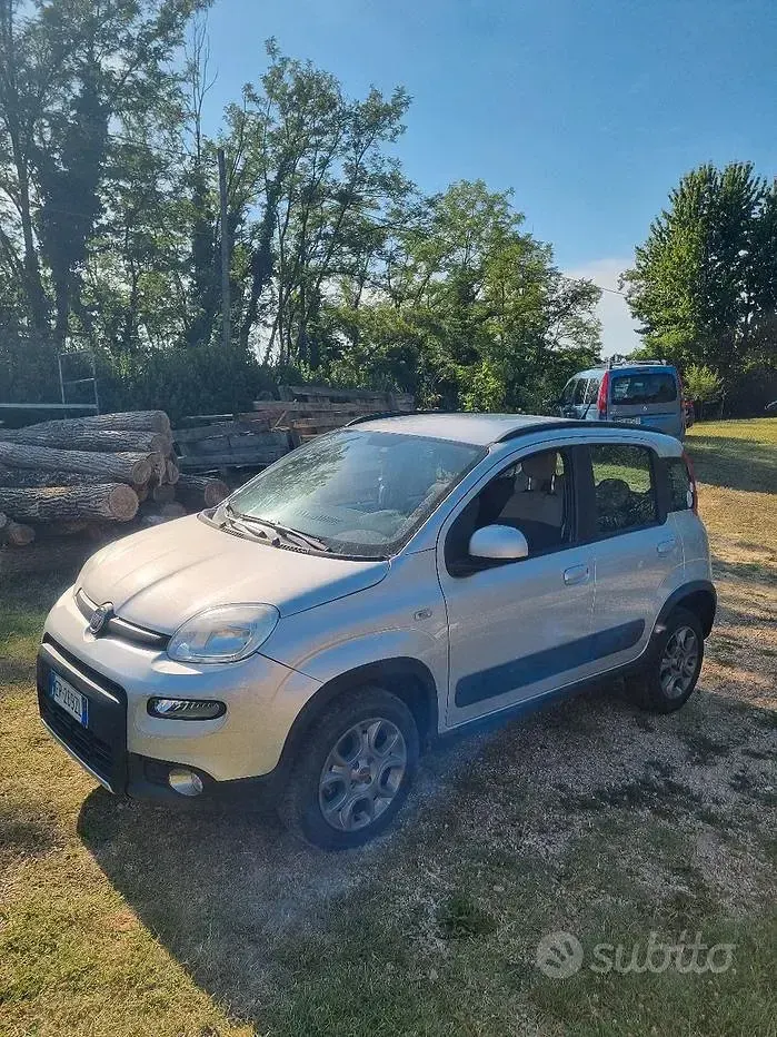 Usata Fiat Panda 4x4 75 CV (55 kW) 2013 Grigio Utilitaria