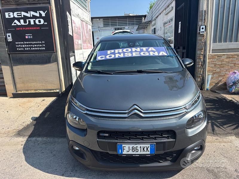 Usata Citroën C3 PureTech 81 CV (59 kW) 2017 Grigio Berlina
