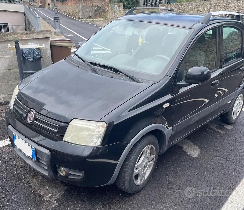 Usata Fiat Panda Dynamic 60 CV (44 kW) 2009 Nero Utilitaria