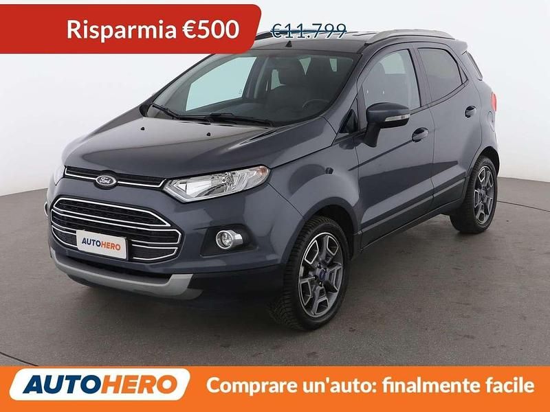 Grigio Usata 2016 Ford Ecosport Titanium SUV | 11.299 € (Cara) - Immagine 1/4