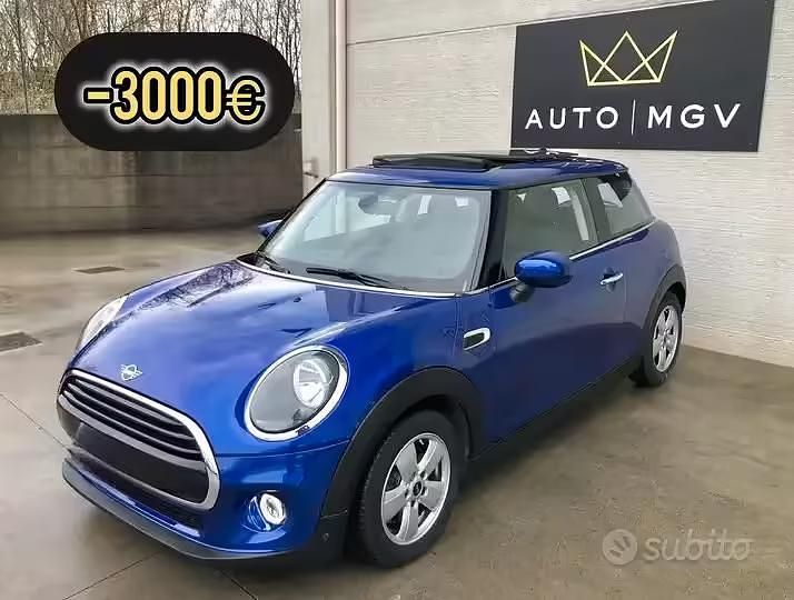 Usata Mini Cooper 136 CV (100 kW) 2021 Blu Utilitaria