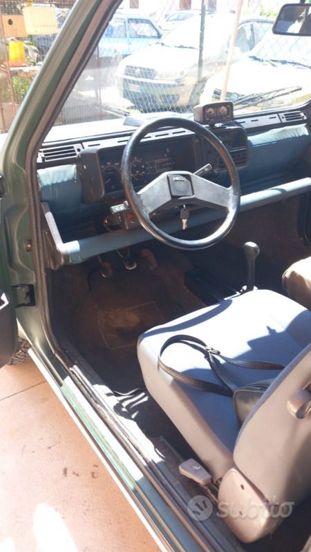 Usata Fiat Panda 4x4 50 CV (36 kW) 1992 Verde Utilitaria