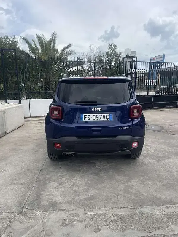 Usata Jeep Renegade Limited 120 CV (88 kW) 2018 Blu SUV