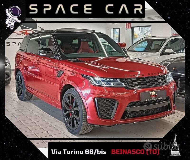 Usata Land Rover Range Rover Sport SVR 575 CV (422 kW) 2020 Rosso SUV