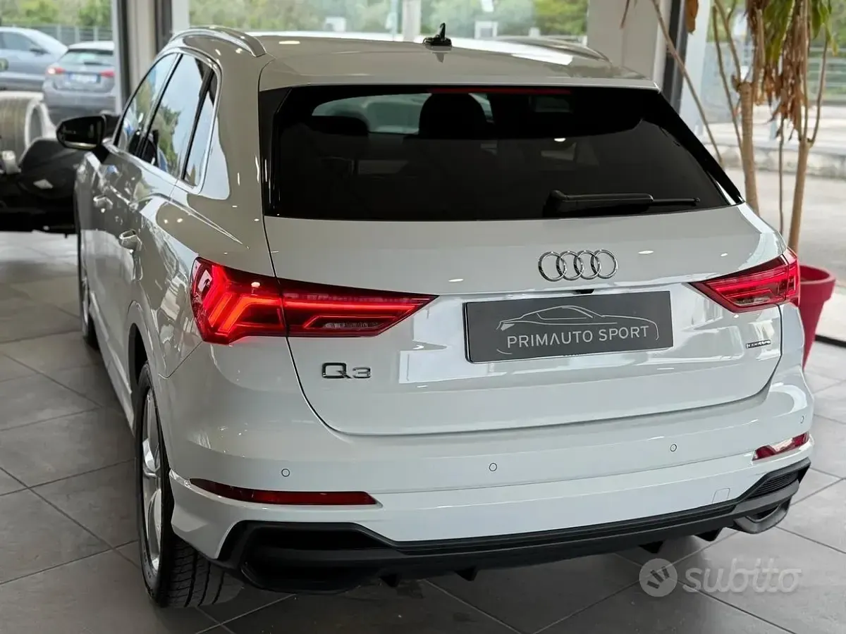 Usata Audi Q3 S-Line 150 CV (110 kW) 2023 Bianco SUV