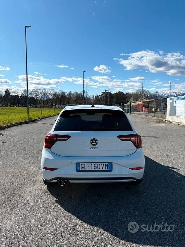 Usata VW Polo GTI 207 CV (152 kW) 2022 Bianco Utilitaria