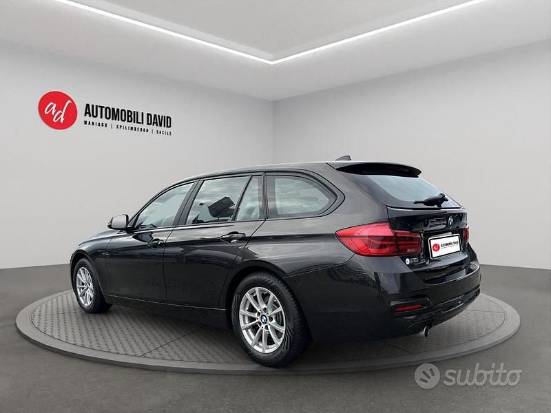 Usata BMW 316 Advantage 116 CV (85 kW) 2016 Grigio Station wagon